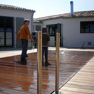 Verstellbarer Boden für Pool