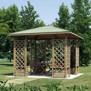 Holzpavillon 1