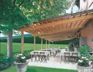 angebaute Pergola 1