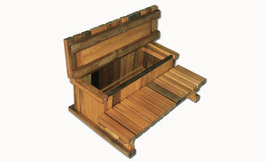 Holzstufe