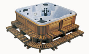 Holzstufe