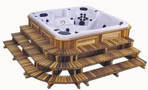 Holzstufe
