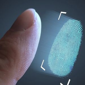Fingerabdruckscanner für Zugangskontrolle