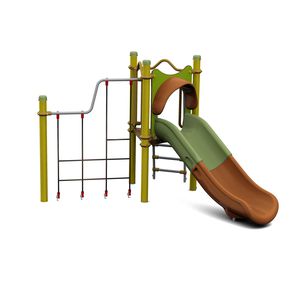 Spielplatzgerät für Spielplätze / Kunststoff / Stahl / HPL