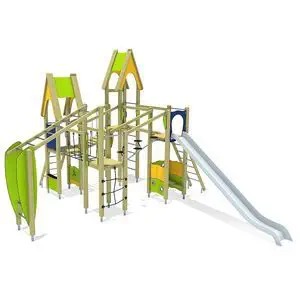 Klettergerst fr Spielpltze - CUBE - eibe Produktion + Vertrieb GmbH & Co  KG