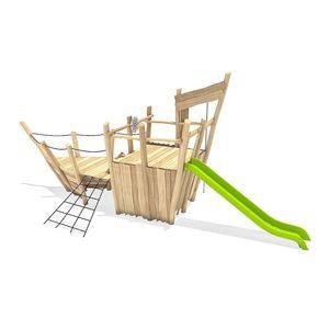 Holz-Spielplatzgerät 1