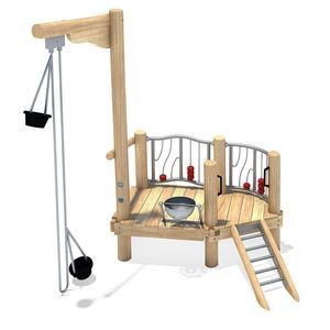 Wasserspielgerät für Spielplätze