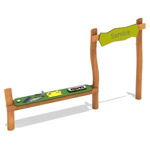 Edelstahl-Spielplatzgerät