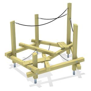 Trimm-Dich-Pfad / für Spielplätze