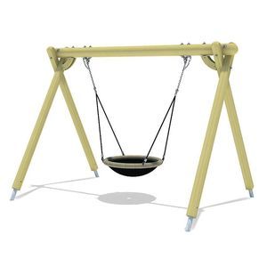 Holzschaukel