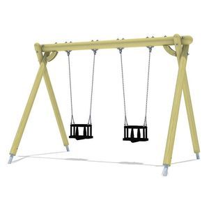 Holzschaukel