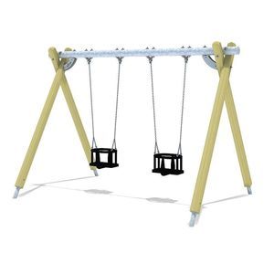 Holzschaukel