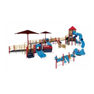 Spielplatzgerät für Spielplätze / Kunststoff