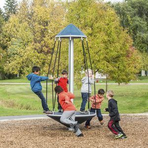 Spielplatz-Drehgerät / Kinder