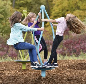 Spielplatz-Drehgerät / Kinder