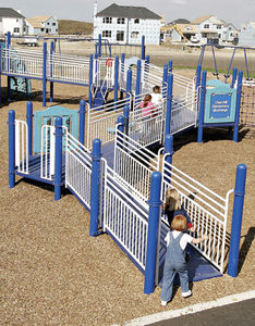Brücke für Spielplätze