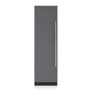 grauer Gefrierschrank