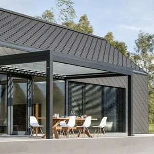 angebaute Pergola