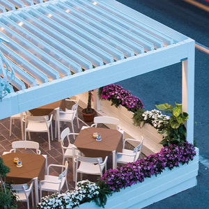 angebaute Pergola
