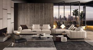 Modulsofa / modern / Innenbereich / Stoff