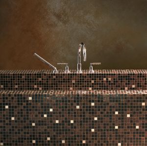 Gold-Mosaikfliesen
