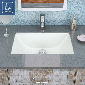Unterbauwaschbecken - 1401 - Deco Lav - Keramik / oval / modern