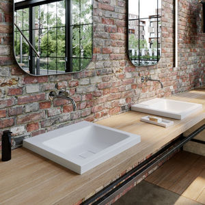 Halbeinbauwaschbecken 1