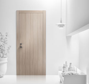 Innenbereich-Tür / einflügelig / Holz / Laminat