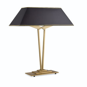 Tischgerät-Lampe / modern / Aluminiumguss / gestrichenes Metall