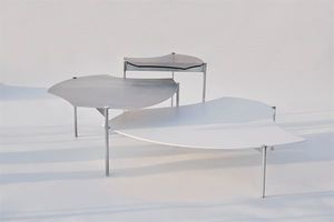 Glas-Couchtisch 1
