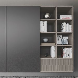 wandmontiertes Bücherregal