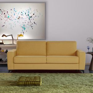 Bettsofa / modern / Stoff / 2 Plätze
