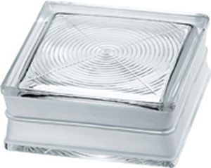 quadratischer Glasstein
