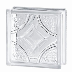 quadratischer Glasstein