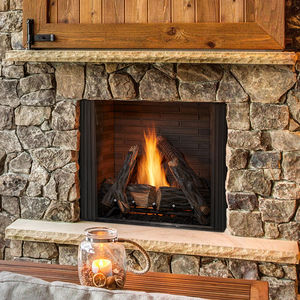 Gaskamin - FORTRESS - heatilator - traditionell / geschlossene