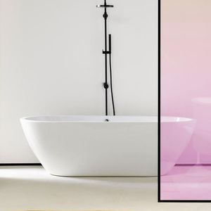 ovale Badewanne
