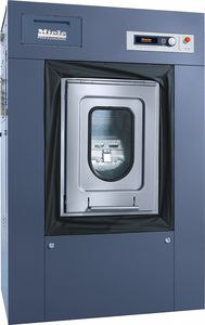 Frontlader-Waschschleudermaschine / bodenstehend / Hygienetrennwand / für professionellen Einsatz