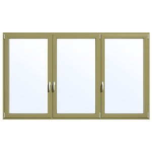 Dreh-Kippfenster / Aluminium / Doppelverglasung / 3-Fach-Verglasung