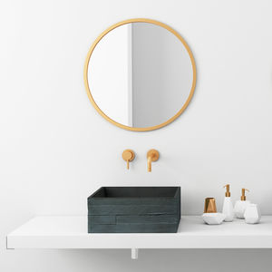 Aufsatzwaschbecken - CIRCUM 40 - Urbi et Orbi - Beton / rund / modern