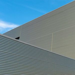 profiliertes Metallblech / Metall / für Dach / für Fassadenverkleidung