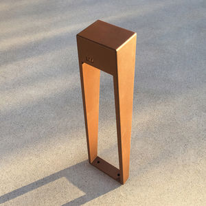 Garten-Leuchtpoller / für öffentliche Bereiche / modern / Edelstahl
