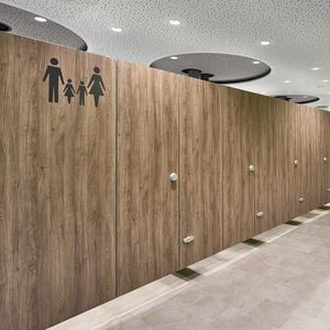 Umkleidekabine für öffentliche Einrichtungen