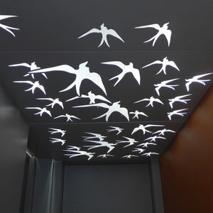 Aluminium-Dekorplatte / für abgehängte Decken / für Decken / hinterleuchtet