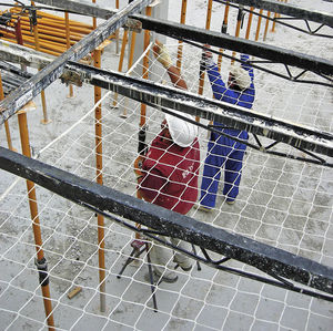 Sicherheitsnetz für Baustellen