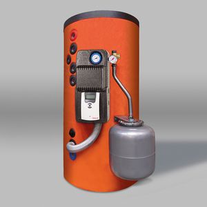 Solar-Heißwasserspeicher