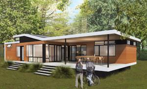 Fertigbau-Mikrohaus 1