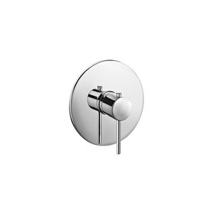 Einhebelmischer für Duschen / einbaufähig / verchromtes Metall / thermostatisch