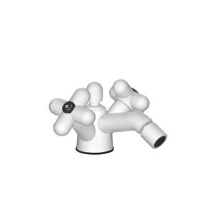 Mischbatterie für Bidet / freistehend / verchromtes Metall / für Badezimmer
