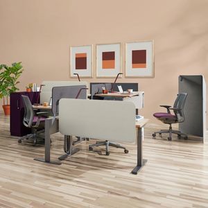 Tisch-Bürotrennwand