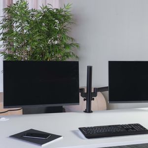 Büro-Bildschirmhalterung / doppelt